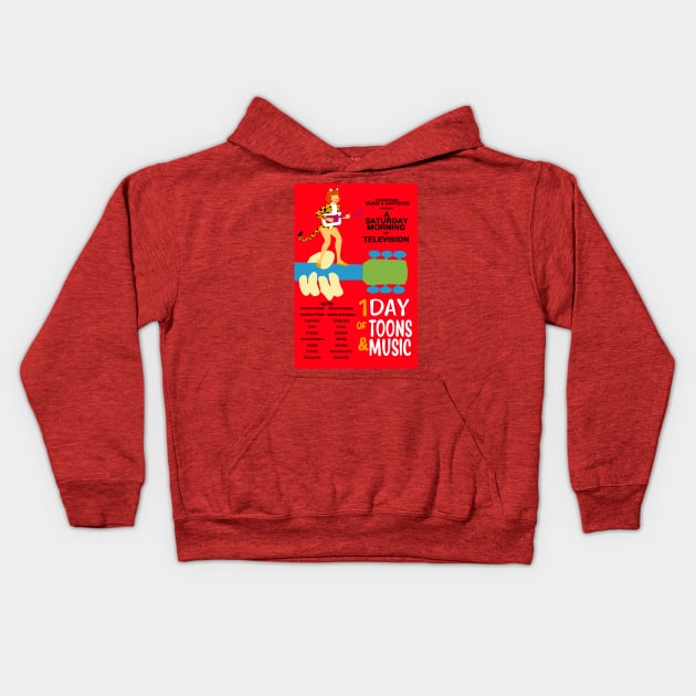 Toonstock Josie and the Pussycats Kids Hoodie by TechnoRetroDads